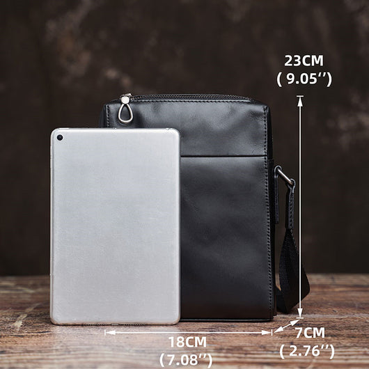 Bolso de Cuero para Hombre Diseño Minimalista - Image 6