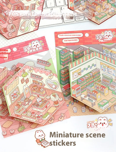 Stickers de Paisaje Multiescala sin Corte para Decoración de Escenas - Image 18