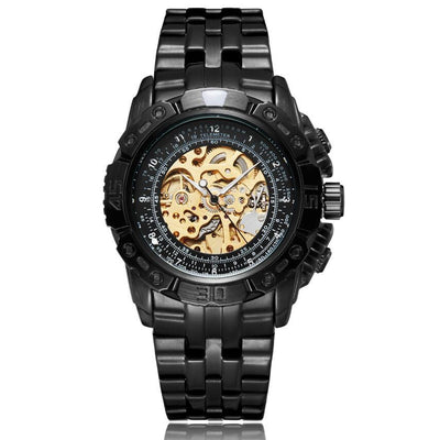 Reloj Automático de Lujo en Acero Inoxidable con Movimiento Visible - Image 7