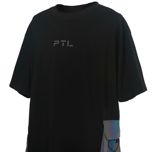 Playera Reflectiva con Bolsillos Dobles y Cordón Ajustable
