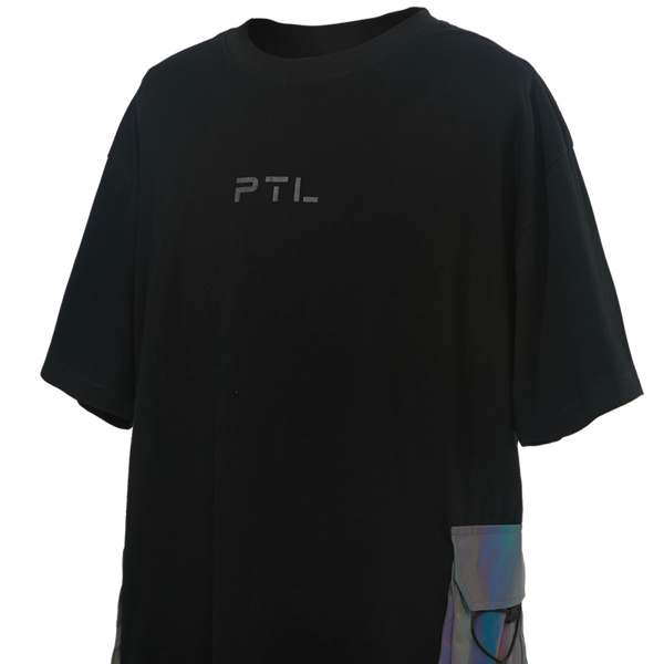 Playera Reflectiva con Bolsillos Dobles y Cordón Ajustable