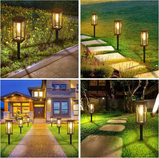 Lámpara Solar para Jardín con Filamento de Tungsteno - Image 11