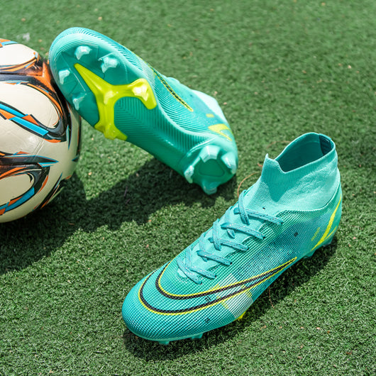 Botines de Fútbol Hombre Caña Alta AG Tacos Césped Artificial - Image 5