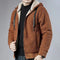Cardigan Sudadera con Cierre y Capucha para Hombre - Invierno