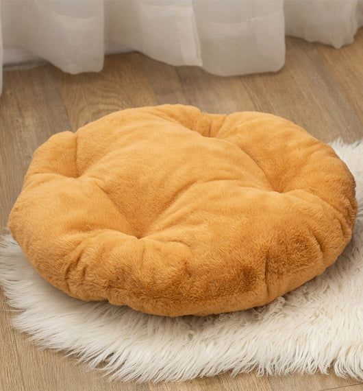 Cama Redonda para Mascotas Acolchada Invierno Tamaño Grande - Image 16