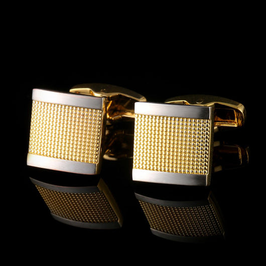 Gemelos de Oro para Hombre - Botones de Puño Elegantes para Camisas de Traje - Image 7