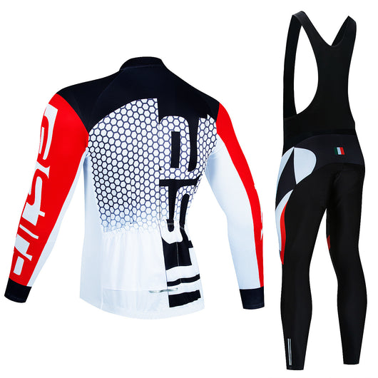 Conjunto de Ciclismo Profesional con Tirantes - Jersey y Pantalones Transpirables - Image 3