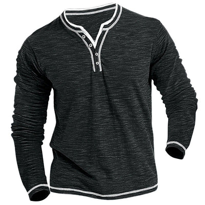 Playera Henley Stretch Suave y Cómoda - Image 3