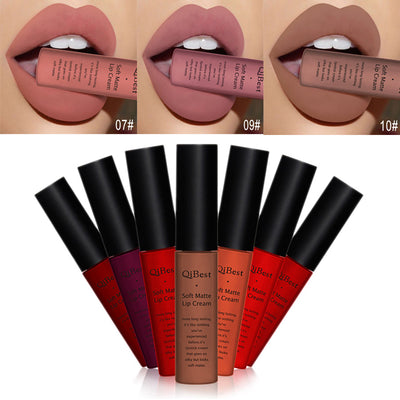 Labial Mate Qibest - Color Intenso y Larga Duración - Image 4