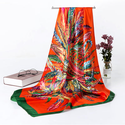 Pañuelo de Seda Multifuncional - Foulard Satinado Versátil - Image 5