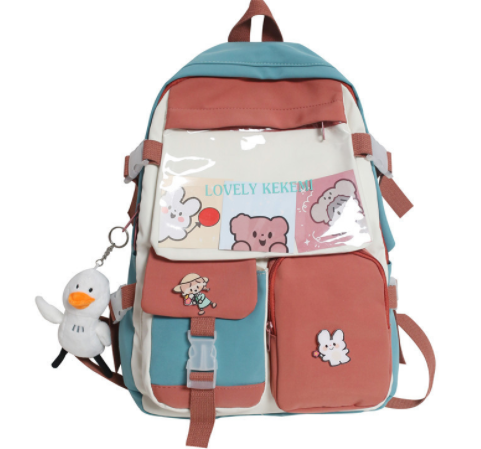 Mochila Transparente de Gran Capacidad para Estudiantes de Secundaria - Image 6