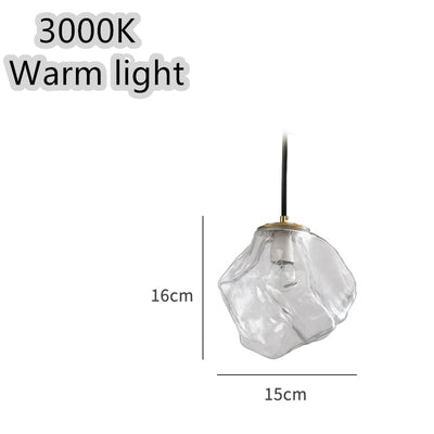 Lámpara Colgante Minimalista de Cristal para Restaurante - Image 11