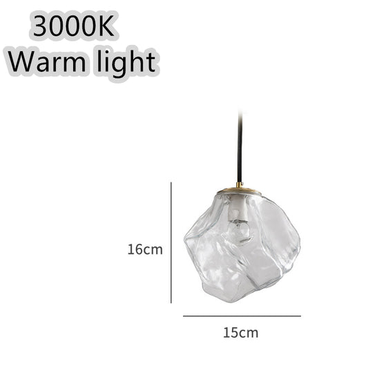 Lámpara Colgante Minimalista de Cristal para Restaurante - Image 11