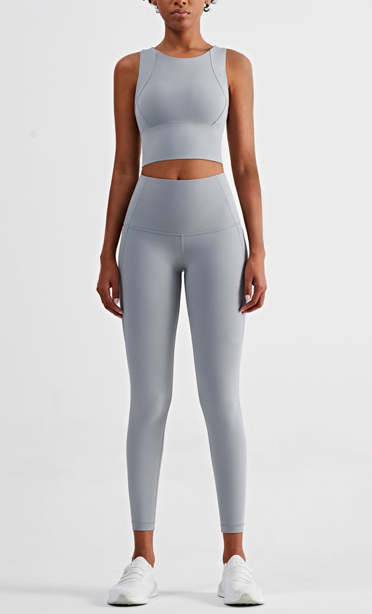 Pantalones Yoga Levanta Glúteos con Cintura Reductora para Exterior - Image 3