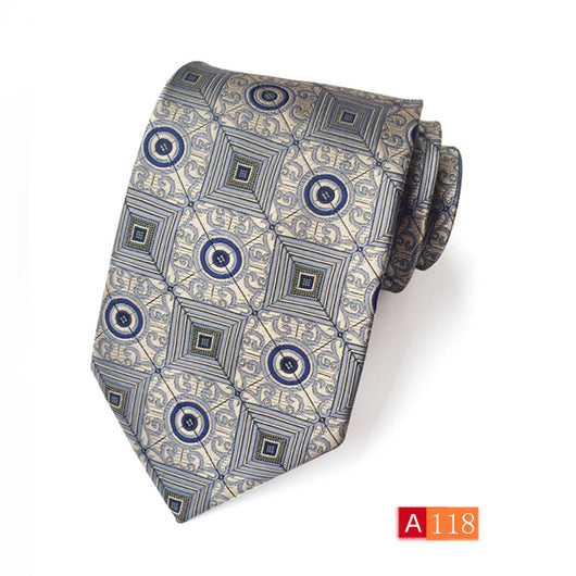 Corbata Jacquard Poliéster para Hombre - Elegancia Casual y Formal - Image 37