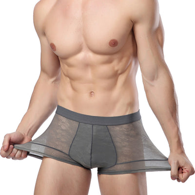 Calzoncillos Holgados de Seda de Hielo Transpirables para Hombre - Image 4