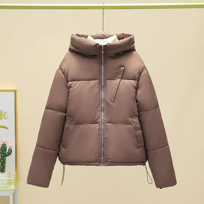 Abrigo Acolchado Cálido para Mujer con Bolsillos - Chaqueta de Algodón Grueso - Image 7