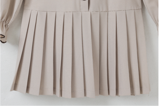 Vestido Largo Elegante con Mangas Largas Estilo Universitario para Mujer - Image 10