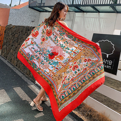 Bufanda Étnica Larga Estilo Coreano para Verano y Otoño - Image 22