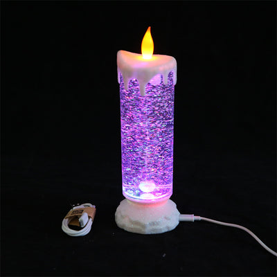 Lámpara Nocturna LED Fantasía Colorida de Vidrio con Puerto USB - Image 8