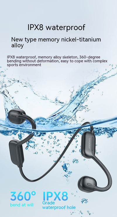 Auriculares de Conducción Ósea Inalámbricos con Memoria 32GB IPX8 Resistentes al Agua - Image 19