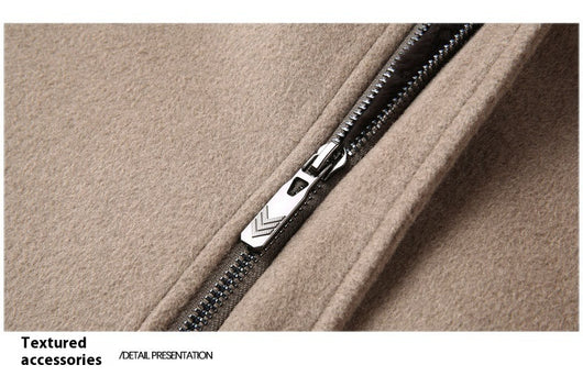 Abrigo de Lana Reversible con Capucha para Hombre - Invierno Premium - Image 18