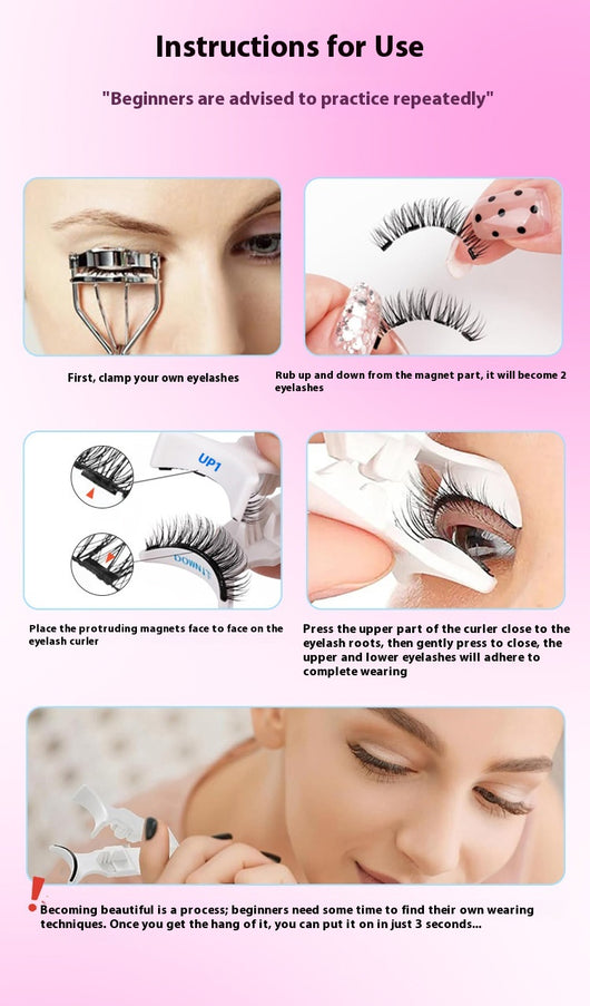 Pestañas Magnéticas Suaves Extra Voluminosas Reutilizables - Image 16