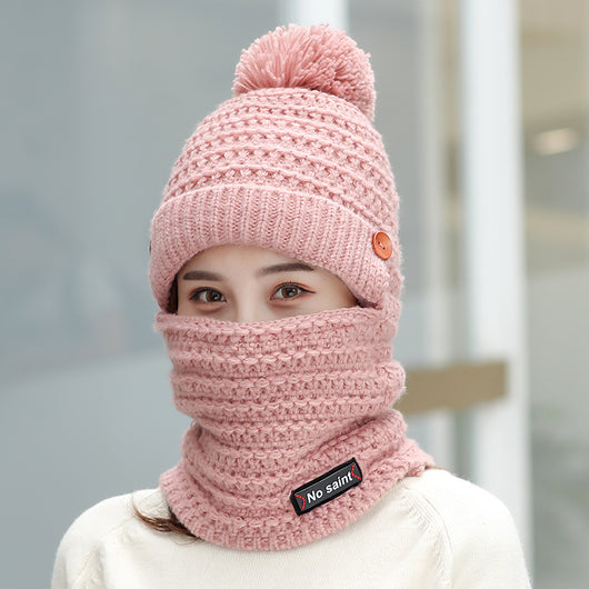 Gorro y Bufanda Térmica de Lana para Ciclismo - Protección Contra el Viento - Image 38