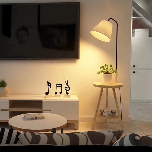 Lámpara de Pie Minimalista para Sala de Estar - Image 9