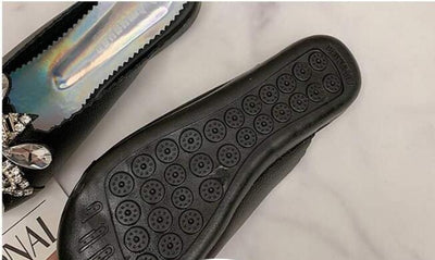 Pantuflas Elegantes con Perlas y Cristales para Mujer - Image 12