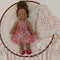 Muñeca Waldorf Artesanal de Peluche - Niña con Cabello Largo