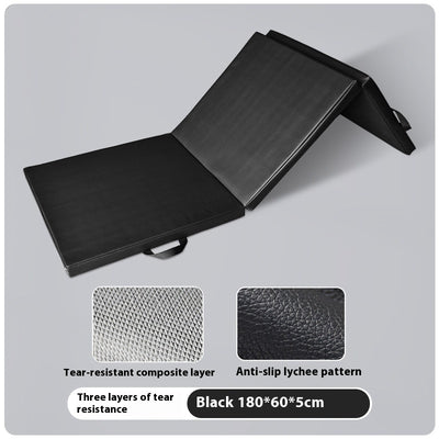 Tapete de Gimnasia Plegable Antideslizante para Entrenamiento en Casa - Image 8