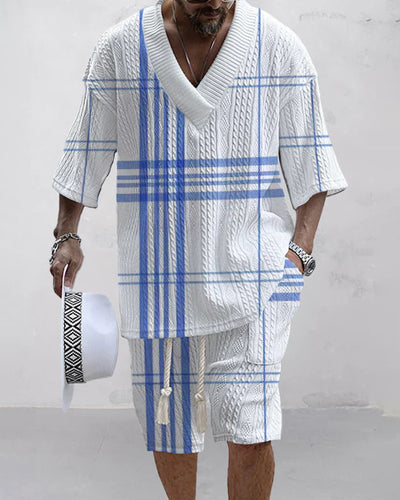 Conjunto Deportivo Hombre Verano Suelto - Short y Playera - Image 16