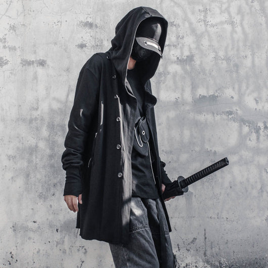 Abrigo Hoodie Yamamoto para Hombre - Diseño Elegante y Versátil