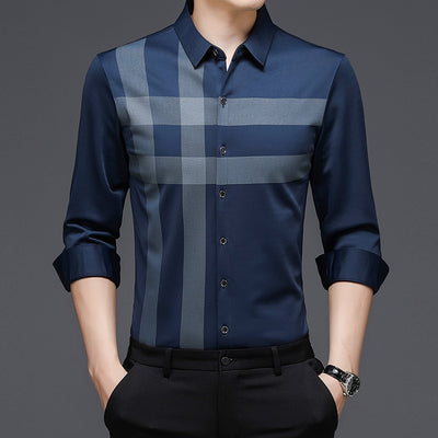 Camisa Ejecutiva Sin Planchado para Hombre - Transpirable y Elástica - Image 6