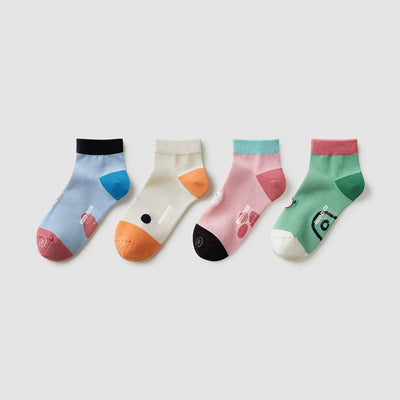 Calcetines Deportivos de Algodón con Diseño Gato y Perro - Image 17