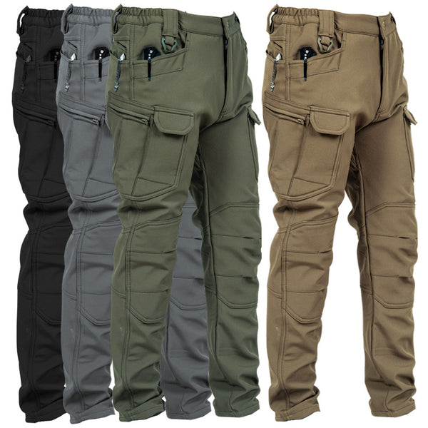 Pantalón de Senderismo Térmico Ultra Grueso con Forro Polar