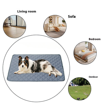 Colchoneta Portátil para Mascotas - Cuatro Estaciones con Almacenamiento - Image 3