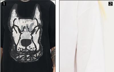 Chaqueta Urbana con Patrón de Cabeza de Perro Graffiti - Image 12