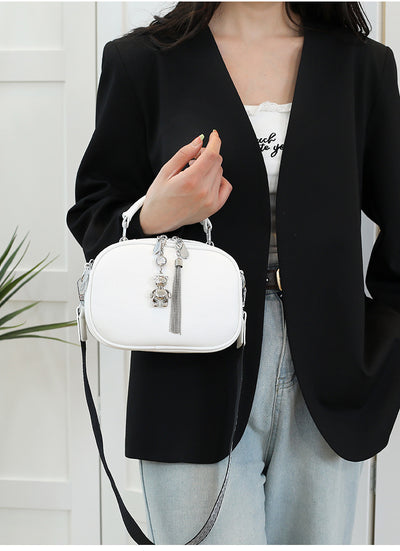 Bolso Cuadrado Pequeño con Costura Decorativa para Mujer - Image 26