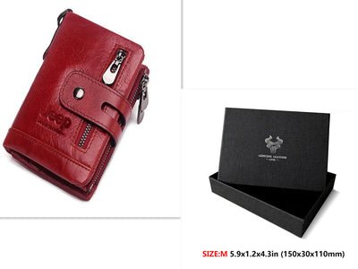 Billetera de Cuero para Hombre con Monedero - Image 22