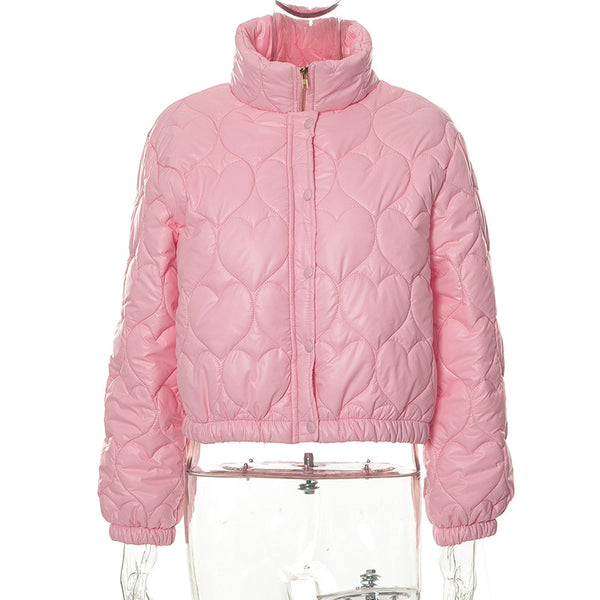Abrigo Acolchado Térmico para Mujer - Cuello Alto Manga Larga - Image 4