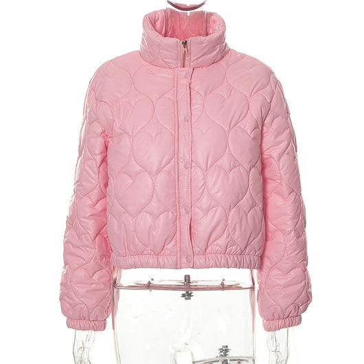 Abrigo Acolchado Térmico para Mujer - Cuello Alto Manga Larga - Image 4