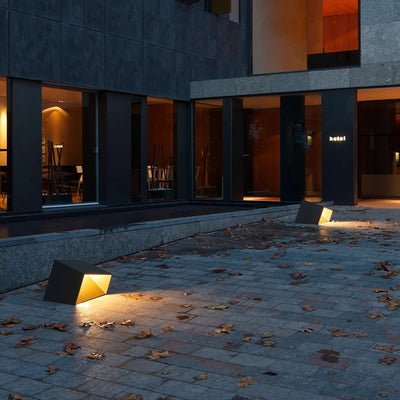 Reflector Solar LED Exterior Impermeable Negro - Image 2