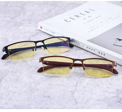 Gafas Semiarmazón Anti Luz Azul para Hombre - Comodidad Todo el Día - Image 13