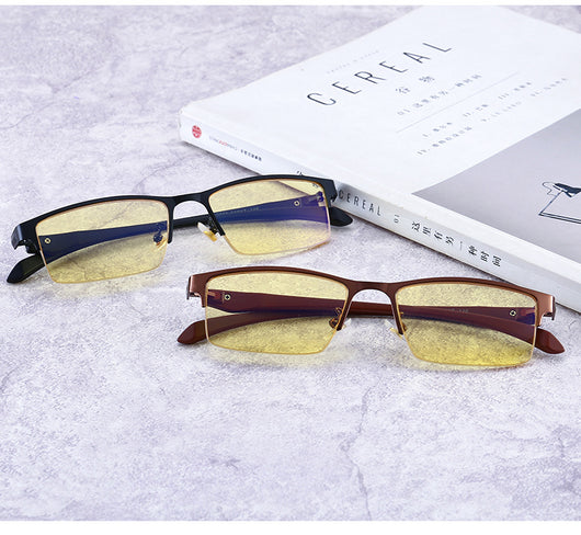 Gafas Semiarmazón Anti Luz Azul para Hombre - Comodidad Todo el Día - Image 13