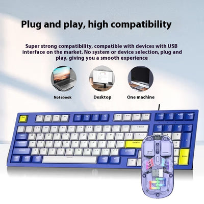 Kit Teclado Mecánico Personalizado + Ratón Gaming de Precisión - Image 33