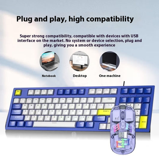 Kit Teclado Mecánico Personalizado + Ratón Gaming de Precisión - Image 33