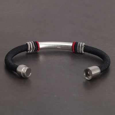 Pulsera de Plata Pareja Nudo de Dragón con Mantra de Seis Caracteres - Image 10