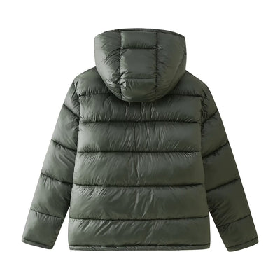 Chaqueta Acolchada de Algodón Reversible con Capucha - Image 43